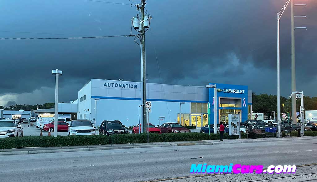 Autonation Chevrolet of Coral Gables on Calle Ocho and LeJeune Road