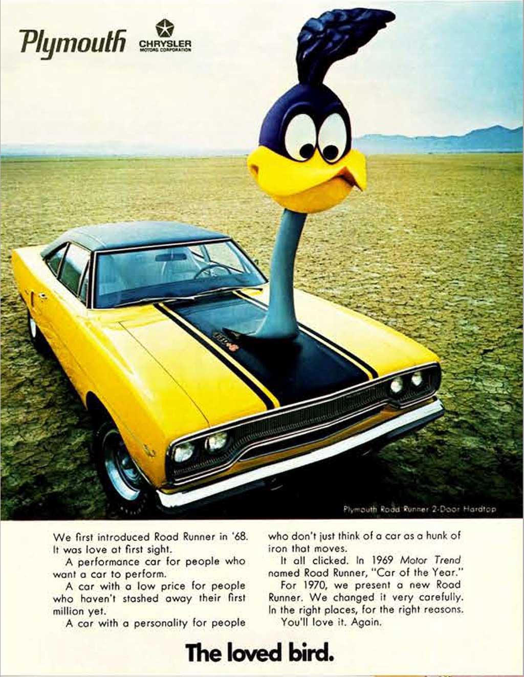 Plymouth Roadrunner Ad
