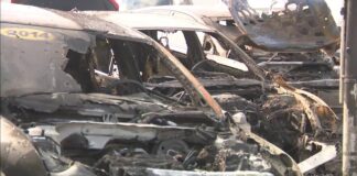 3 CARS BURNED AT MIAMI DEALERSHIP