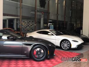 Aston Martins at The Collection Coral Gables