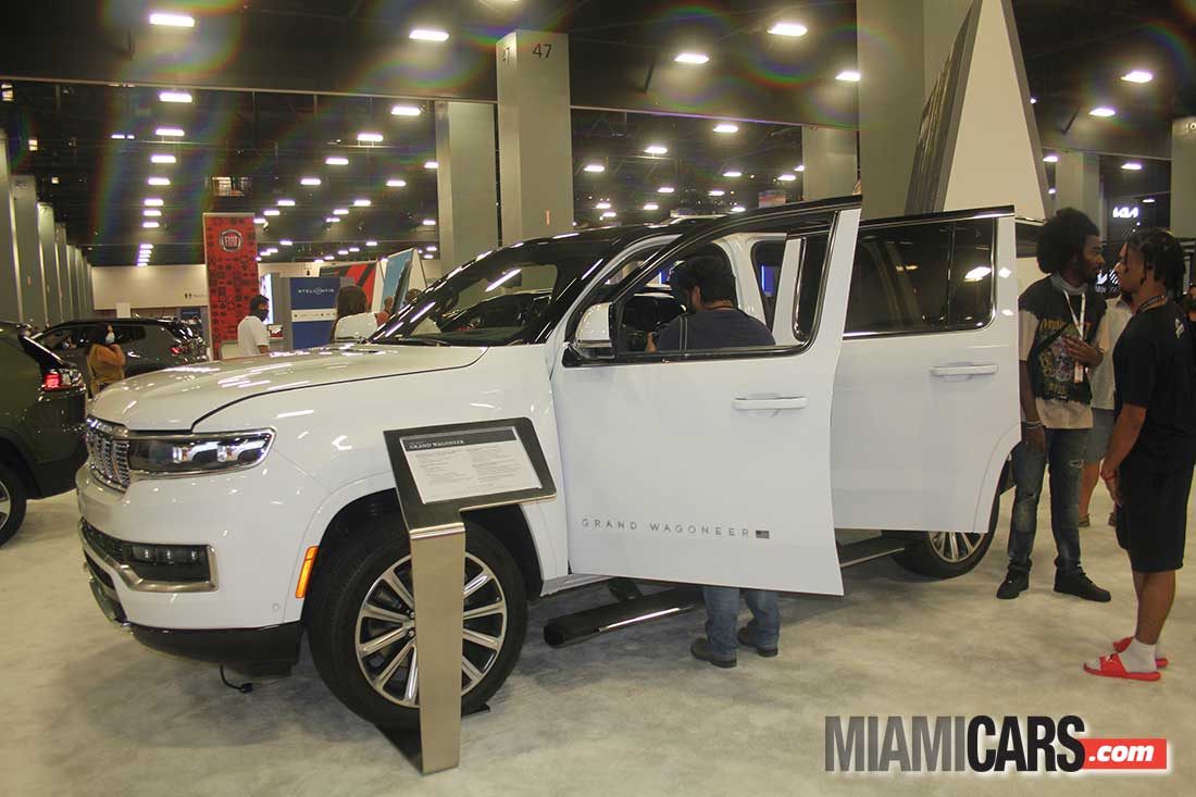 2022 Jeep Grand Wagoneer at the Miami Auto Show