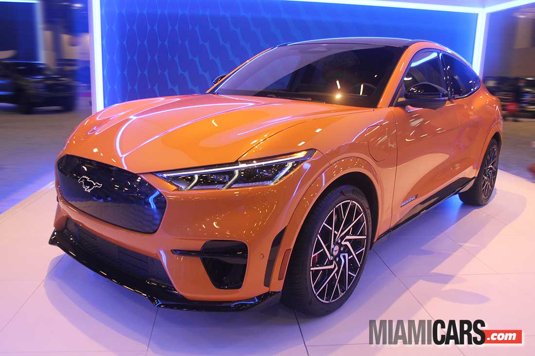 2022 Ford Mustang MACH E at the Miami Auto Show
