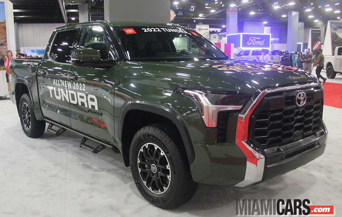 2022 Toyota Tundra at the Miami Auto Show