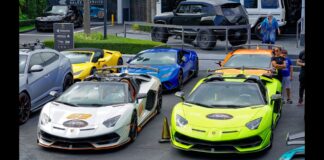 Halloween Supercar Run 2021 at Lamborghini Miami