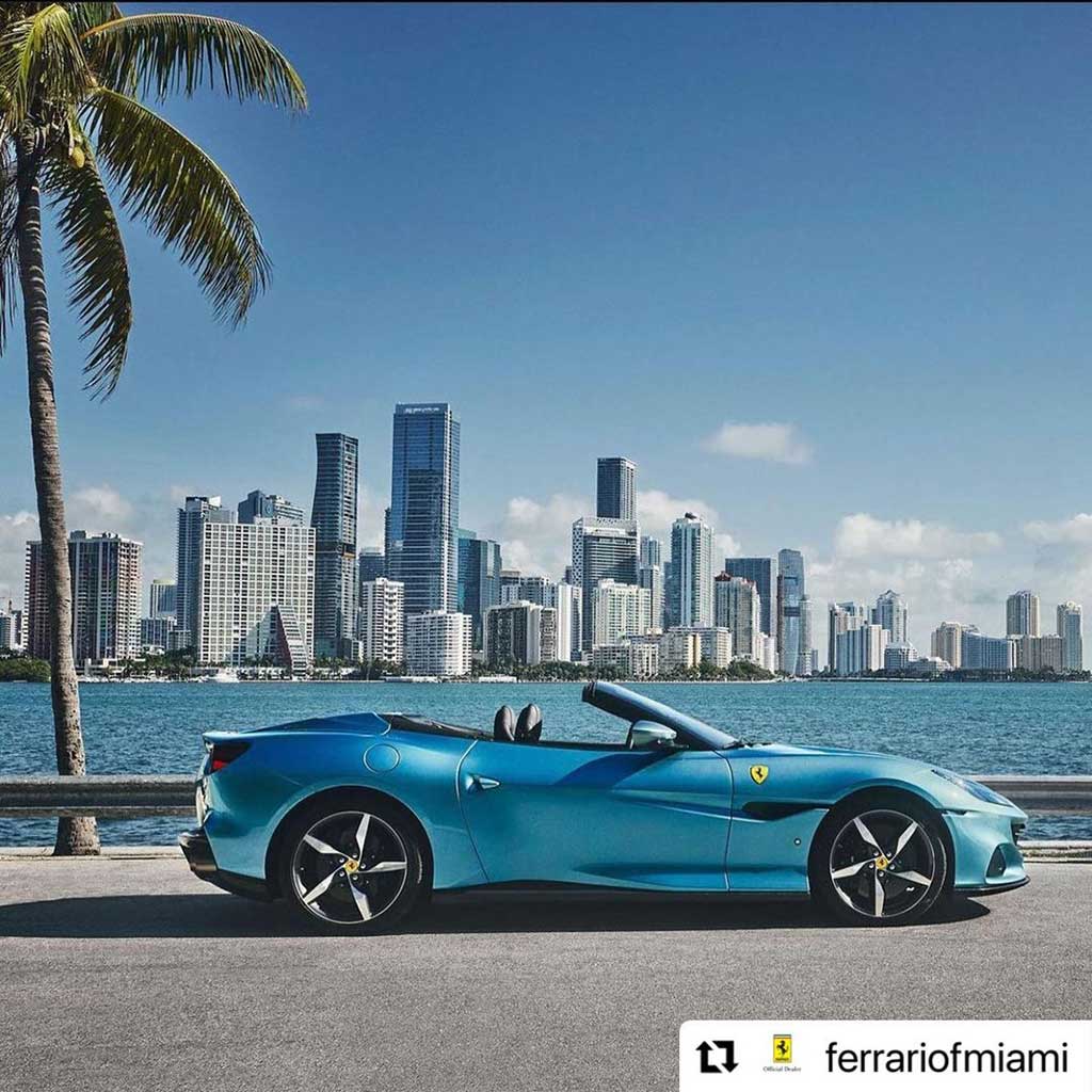 Ferrari Portofine (photo credit The Collection / Ferrari of Miami)