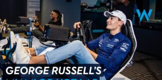 F1 Driver, George Russell, Takes a Virtual Hot Lap of the Miami Grand Prix