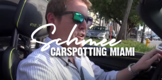 Schmee’s Carspotting Miami Joyride In a Wicked Porsche 918 Spyder