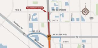 Palmetto Expressway Closures and Detours this Weekend