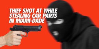 Caught on video: Employee Shoots At Miami-Dade Car Part Thief