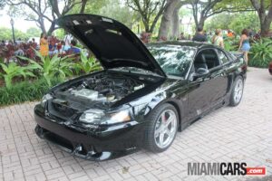 Black Mustang Saleen at the Key Biscayne Car Week 2022