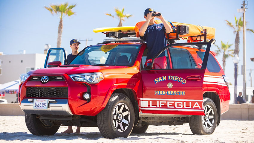 Toyota and San Diego Lifeguards Celebrate 10-Year  Partnership