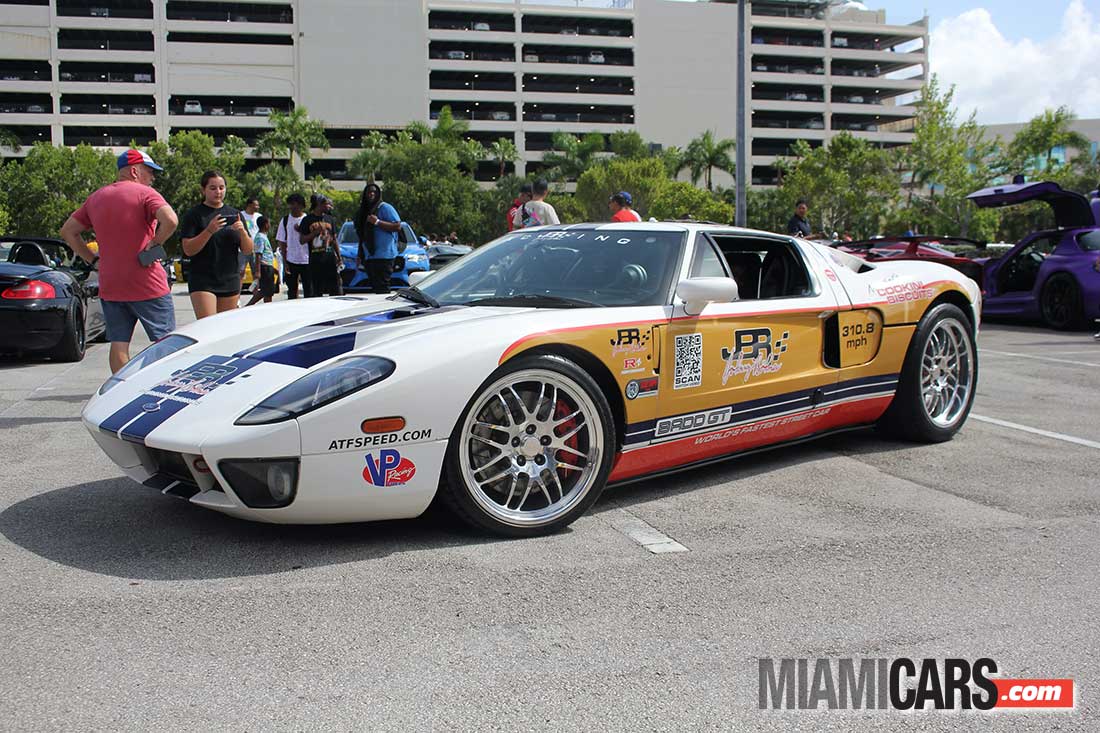 Ford GT at the Supercar Saturday event at the Hard Rock Hotel (Photo Credit MiamiCars.com)