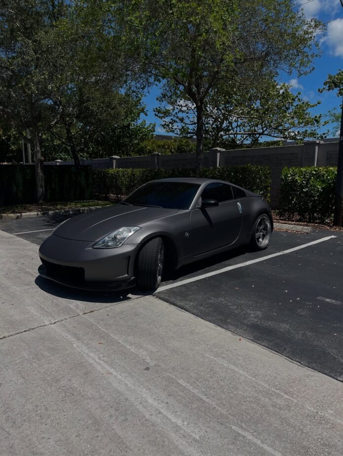 Another one done right — quality speaks for itself. Wrapped this 350Z with a clean new finish. Subtle details, bold resu…