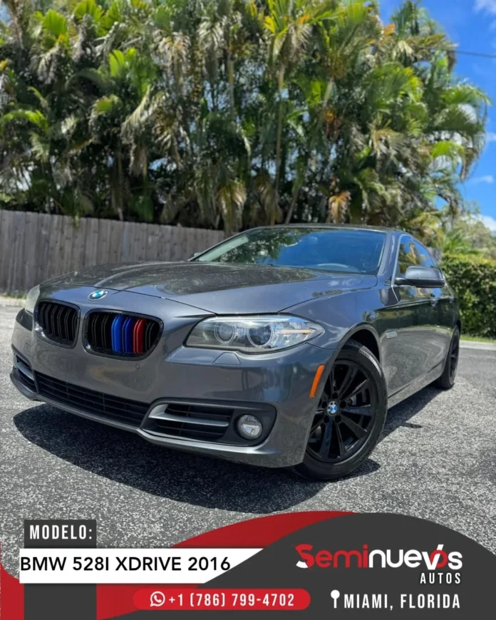 Β‘VehΓculos seminuevos en Miami con financiamiento para TODOS! Sin importar tu crΓ©dito.βοΈπ π»BMW 528I XDRIVE π»AΓ±o : 201…