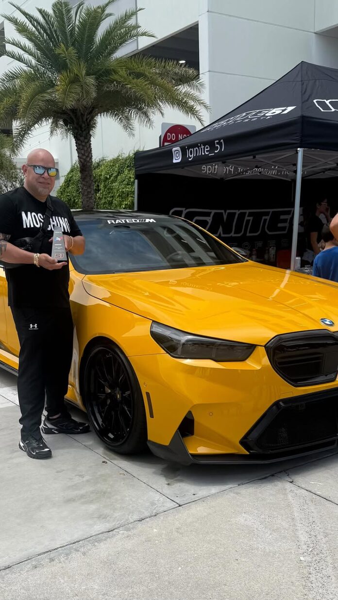 2025 BMW M5 – Aggression Protected The M5 deserves nothing less This one got: 🔹 M5 Body Kit Installation