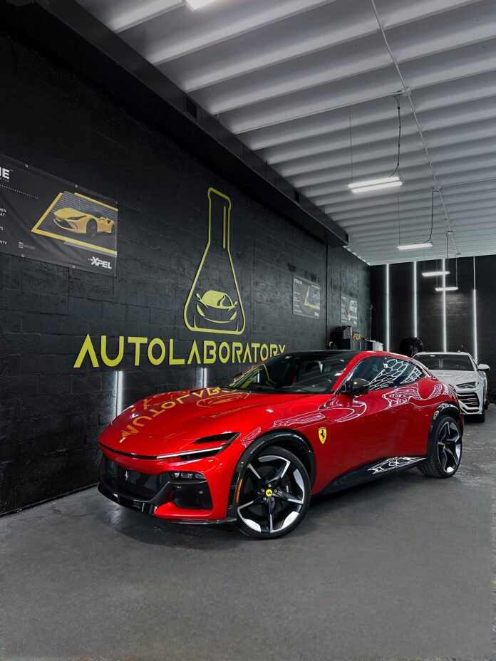 Ferrari Purosangue fully protected with our Xpel Full-Body PPF package, sealed in with premium Ceramic Coating. ❤️😍 Now…