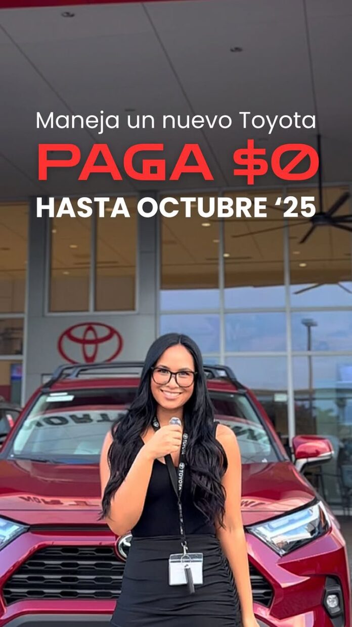 🚨 ¿Quieres estrenar Toyota en Miami y NO PAGAR NADA hasta OCTUBRE 2025? 😱 Sí, leíste bien: ¡$0 pagos hasta por 3 meses…