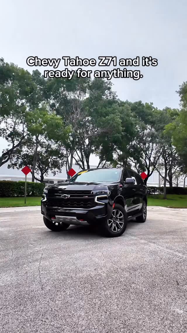 Power. Prestige. Peace of mind. This 2024 Chevy Tahoe Z71 has only 20K miles and comes with an exclusive 10-year / 100K-…