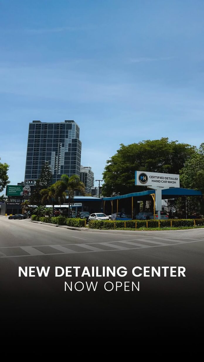 🎉 We’ve got exciting news, Miami! 🎉 Our brand-new Ceramic Pro Detailing Center by Magic Hands is now open in Coral Gab…