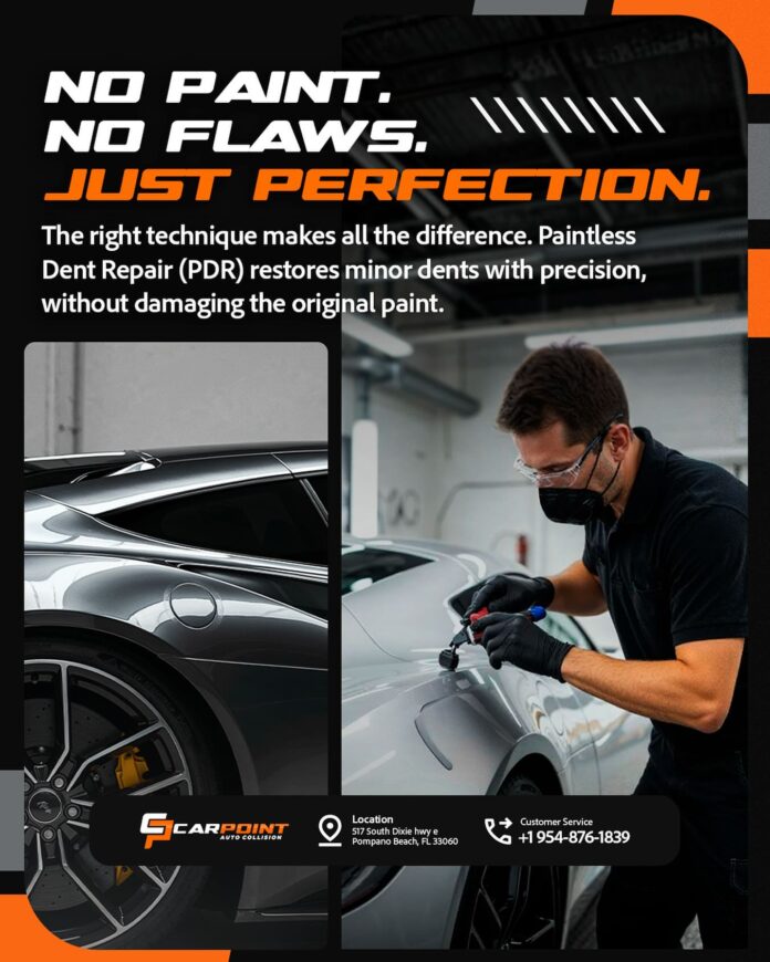 Did you know not all dents need repainting? Paintless Dent Repair is a precise and delicate technique that removes minor…