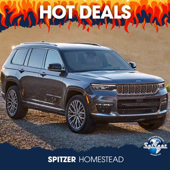 🔥 HOT off the lot and hotter than a Homestead summer: Slide into a 2025 Jeep Laredo for just $278/mo for 36 months! Thi…
