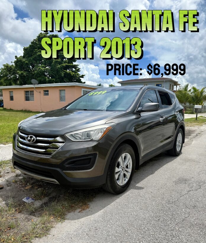 🚗 FOR SALE at CARS MIAMI INC 🚗 🔥 2013 HYUNDAI SANTA FE SPORT 🔥 ✅ Make: Hyundai ✅ Model: Santa Fe ✅ Trim: Sport ✅ Yea…
