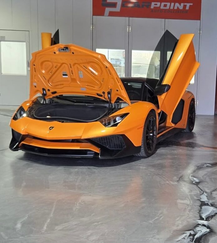 Luxury in every detail. At CarPoint Auto Collision, your supercar gets the care it deserves. 🏎️✨ #carpointautocollision…
