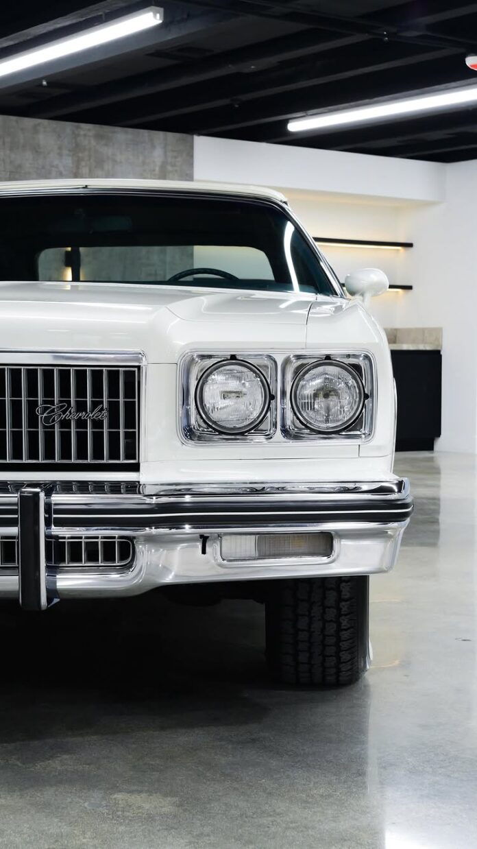 Cleanest ‘75 Caprice on the market. Low miles. Drop top. Pure vibes. Available now on our website. Comment ‘Caprice’ bel…