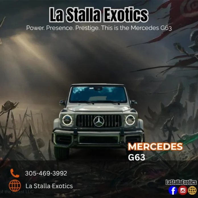 “If you don’t look back at it, you’re driving the wrong car.” 💯 The Mercedes G63 isn’t just a luxury SUV