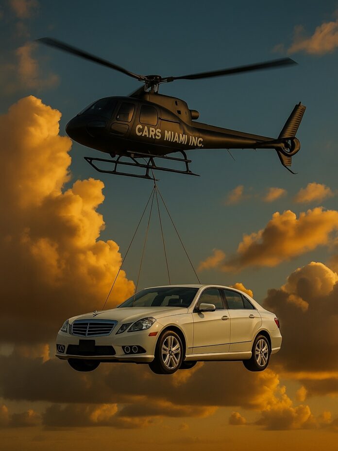 ¡🚁💥 Cuando el lujo vuela… sabes que es especial! 💥🚁 En CARS MIAMI INC. no vendemos autos comunes… ¡vendemos experien…