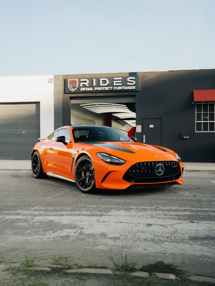 This AMG GTR came to us for a full color-change PPF using Pure PPF’s Metallic Citrus, and the result is nothing short of…
