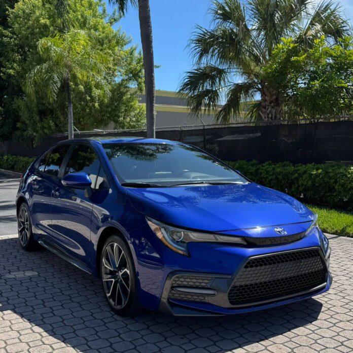 🚘 Toyota Corolla SE 2020 📍 Ubicación: Miami, Florida 📃 Clean title 🏁 Millas: 96,236 💵 Precio: $14,500 💳 Down payme…