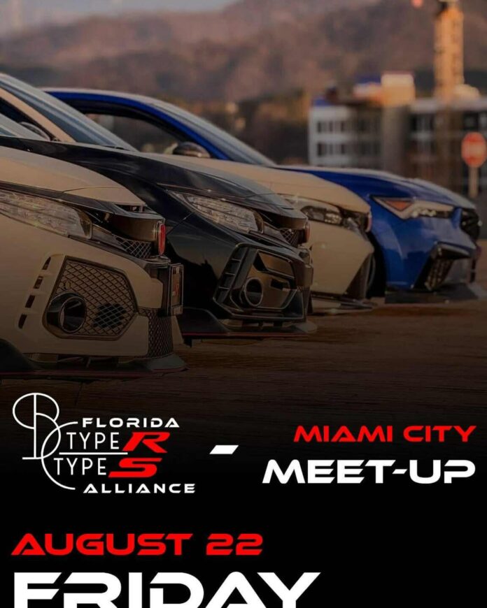 🚨 Miami Type R & Integra Type S owners — it’s YOUR turn! 🚨 The North Florida Type R/Type S City Takeover & Florida All…
