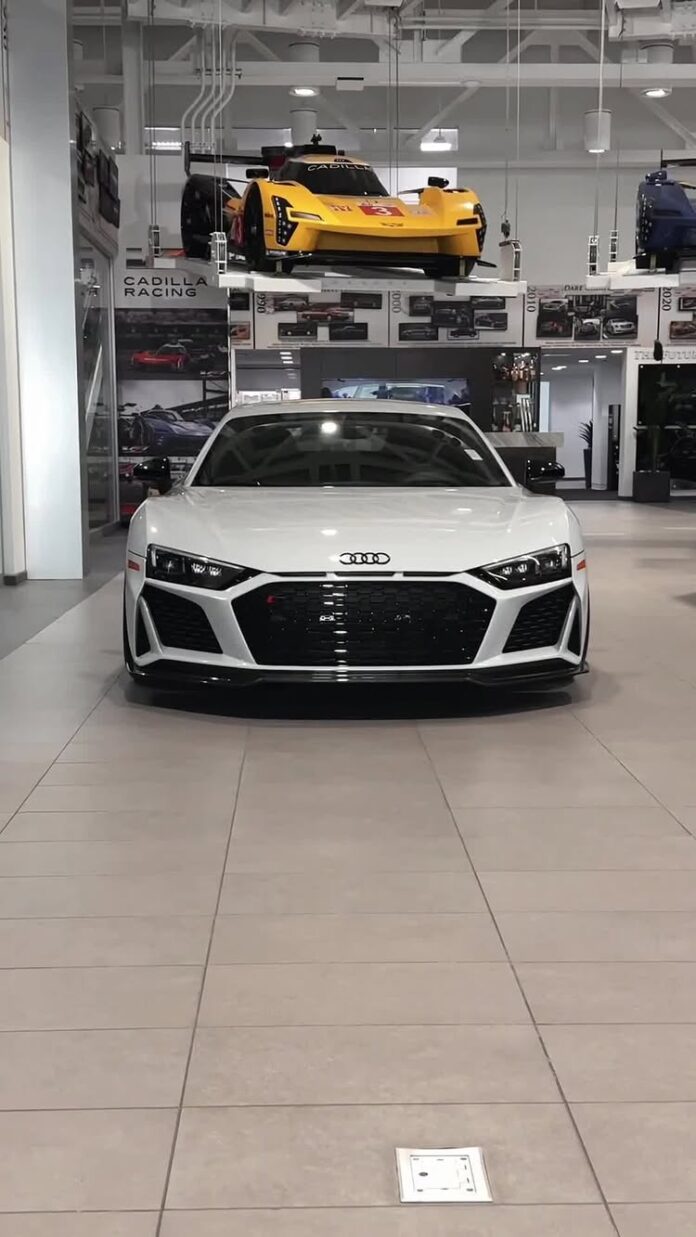 Unleash pure performance with this Audi R8, now available at Ocean Cadillac. Powered by a thrilling V10 engine with over…