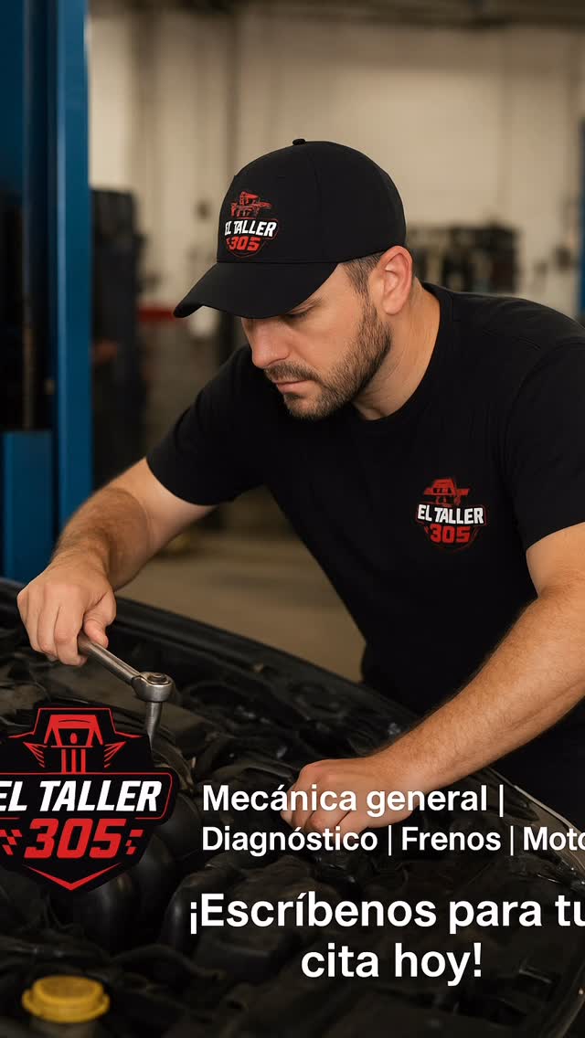 🔧🚗 En El Taller 305 tu carro está en las mejores manos. Mecánica general, diagnóstico, frenos y motores con calidad, r…