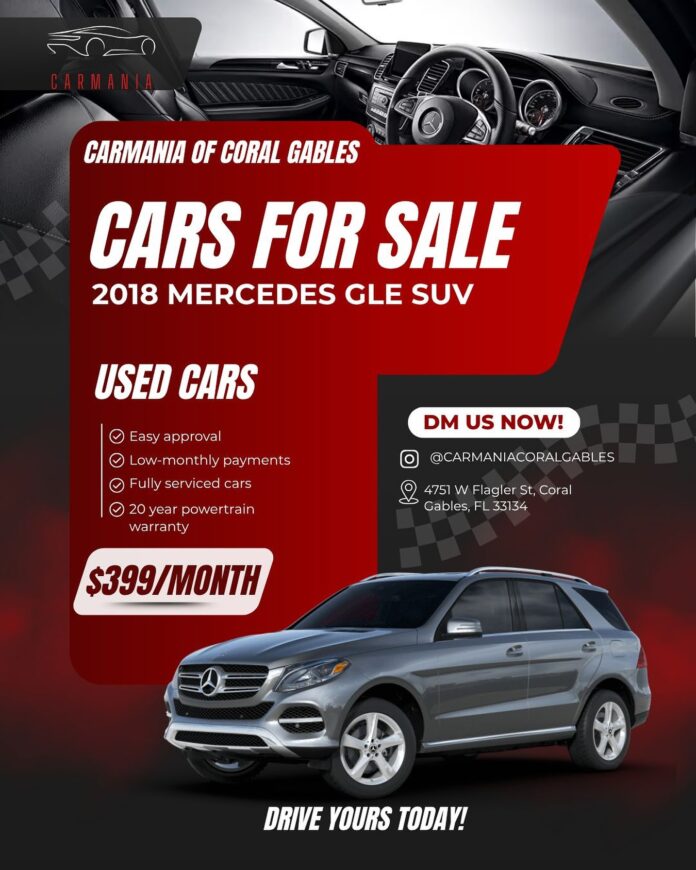 🚘Drive off in this 2018 MERCEDES GLE SUV for just $399/month! 🔥 ✅ Easy approval ✅ Low monthly payments ✅ Fully service…