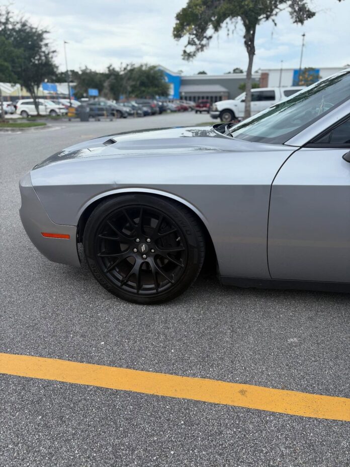 Like a star ⭐️ @trell_5.7 #ChargerScatpack #WidebodyScatpack #MoparOrNoCar #ScatpackNation #392Hemi #SRTLife #MoparFamil…