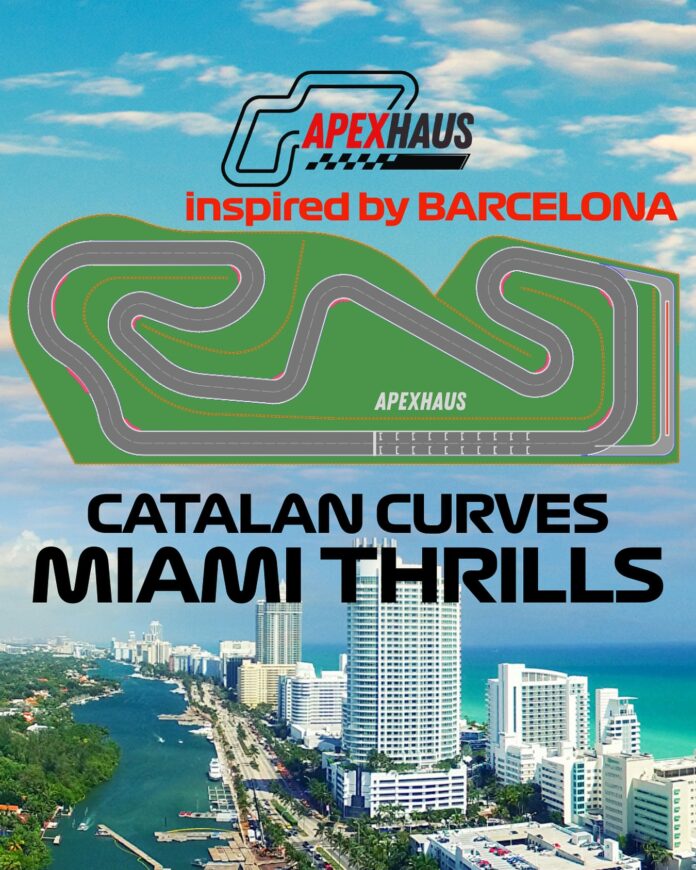 🚦 Here it is — our second phase location: Miami, Florida. 🌴 The track is inspired by Barcelona, bringing those iconic …