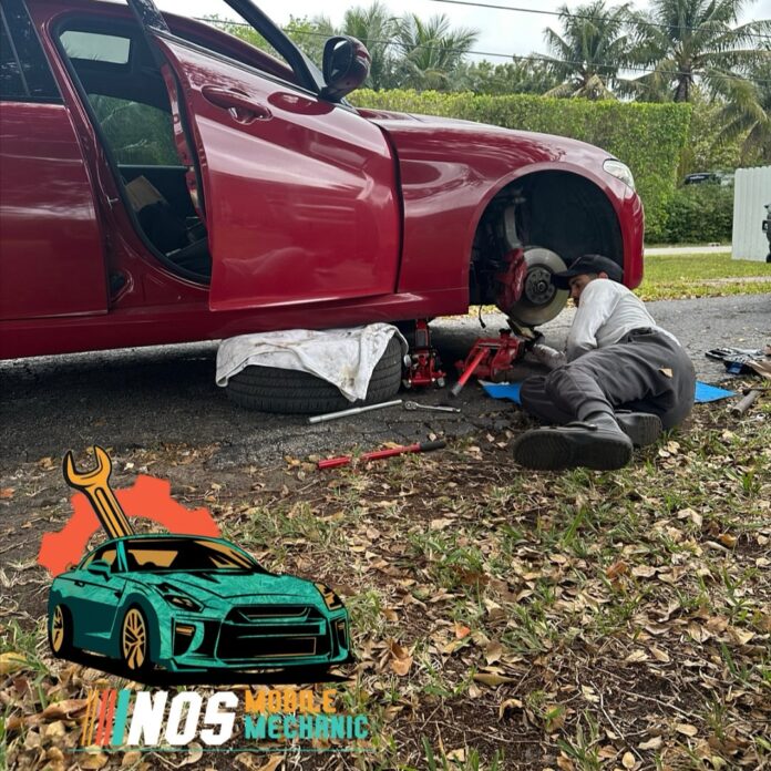 From driveway to highway 🛻➡️🚘 … We replaced the stability bars on this Alfa Romeo Giulia at the customer’s home so the…