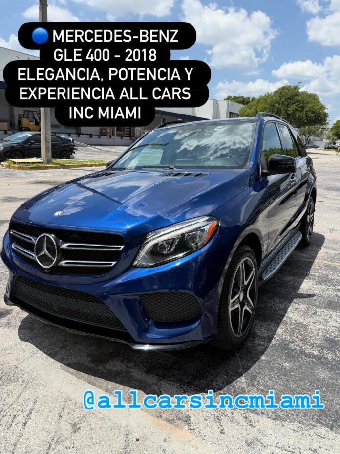 🚗 Elegancia, potencia y confort en uno solo. Esta Mercedes-Benz GLE 400 4MATIC año 2018 es una de las muchas opciones q…